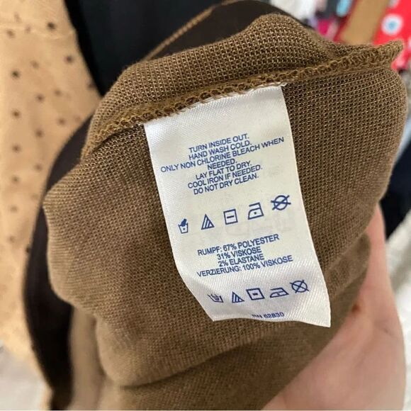 Lighthouse by Land’s End fit and flare polka dot dress Women’s Size XS 2-4 - Picture 8 of 12